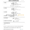 Authentic Palau Birth Certificate Template | Customize and Download Online