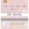 Fillable Peru Banco de Comercio visa debit card Templates | Layer-Based PSD
