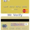 Editable Saint Vincent and the Grenadines FirstCaribbean International Bank mastercard credit card Templates in PSD Format