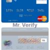 Editable Senegal The International Commercial Bank mastercard Templates in PSD Format