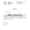Download Senegal Banque Atlantique Bank Reference Letter Templates | Editable Word