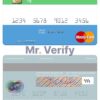 Fillable Sierra Leone National Development Bank mastercard Templates | Layer-Based PSD
