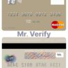 Editable Slovenia Factor Banka mastercard Templates in PSD Format