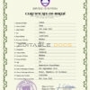 Authentic Slovenia Birth Certificate Template | Customize and Download Online