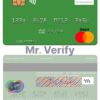 Fillable South Sudan Eden Commercial Bank mastercard Templates | Layer-Based PSD