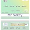 Editable South Sudan Ivory Bank visa debit card Templates in PSD Format