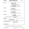 Authentic Spain Birth Certificate Template | Customize and Download Online