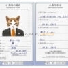 Taiwan cat Fake PSD Passport | Instant Download
