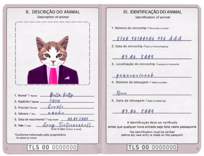 Timor-Leste cat Fake PSD Passport | Instant Download