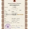 Authentic Timor-Leste Birth Certificate Template | Customize and Download Online
