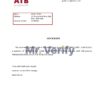 Download Tunisia ATB Bank Reference Letter Templates | Editable Word