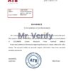 Download Tunisia ATB Bank Reference Letter Templates | Editable Word