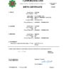 Authentic Turkmenistan Birth Certificate Template | Customize and Download Online