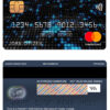Editable USA Capital One bank mastercard Templates in PSD Format