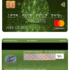 Fillable USA Commerce bank mastercard Templates | Layer-Based PSD
