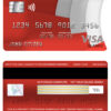 Fillable USA Georgia Gainesville First century bank visa classic card Templates | Layer-Based PSD