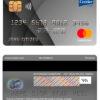 Editable USA Indiana Centier bank mastercard Templates in PSD Format