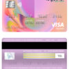 Editable USA Missouri Together Credit Union bank visa electron card Templates in PSD Format