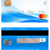 Fillable USA Nebraska Five Points Bank mastercard Templates | Layer-Based PSD