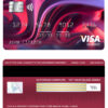 Editable USA New York CFSB bank visa classic card Templates in PSD Format