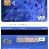 Editable USA U.S. bank mastercard Templates in PSD Format