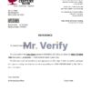 Download USA First Century Bank Reference Letter Templates | Editable Word