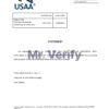 Download USA USAA Bank Reference Letter Templates | Editable Word