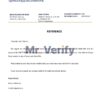 Download Uzbekistan Qishloq Bank Reference Letter Templates | Editable Word