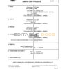 Authentic Austria Birth Certificate Template | Customize and Download Online