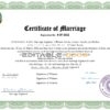 Azerbaijan Marriage Certificate | Editable PDF Templates