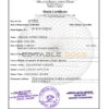 Customizable Bangladesh Death Certificate PSD Templates | Instant Download