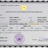 Bangladesh Marriage Certificate | Editable PSD Templates