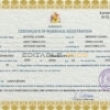 Barbados Marriage Certificate | Editable PSD Templates