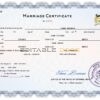 Benin Marriage Certificate | Editable PDF Templates