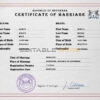 Botswana Marriage Certificate | Editable PSD Templates