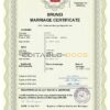Brunei Marriage Certificate | Editable PDF Templates