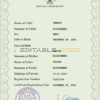 Authentic Burundi Birth Certificate Template | Customize and Download Online