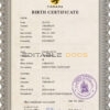 Authentic Canada Birth Certificate Template | Customize and Download Online