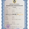 Colombia Marriage Certificate | Editable PSD Templates