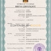 Authentic Congo (Republic of the) Birth Certificate Template | Customize and Download Online