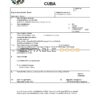 Fillable Cuba Death PDF Templates | Blank Docs