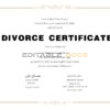 Easily Customize Usa Florida Divorce Certificate with Realistic word Templates