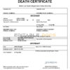 Fillable Dominica Death PDF Templates | Blank Docs