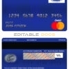 Editable Burundi Credit Bank of Bujumbura bank mastercard debit card Templates in PSD Format