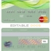 Editable belarusbank belarus master card Templates in PSD Format