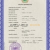 Customizable El Salvador Death Certificate PSD Templates | Instant Download