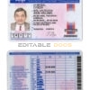 Fake  Armenia Driver License Template | PSD Layer-Based