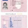 Fake Denmark Driver License Template | PSD Layer-Based (version 2)