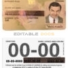 Fake australia victoria state Driver License Template | PSD Layer-Based (version 2)