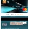 Fillable USA SunTrust bank mastercard Templates | Layer-Based PSD